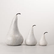 White marble pears (available in 3 sizes)