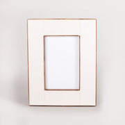 IVORY COLOUR FRAME WITH AMBER BORDER