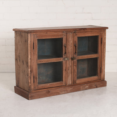 low Handmade Indian waxed cabinet