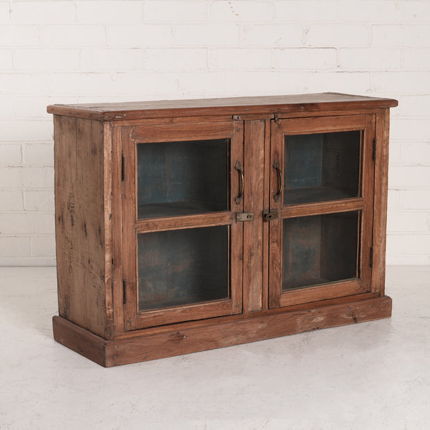 low Handmade Indian waxed cabinet