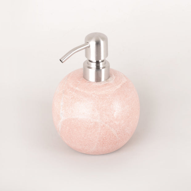 Pink Marble soap Dispenser