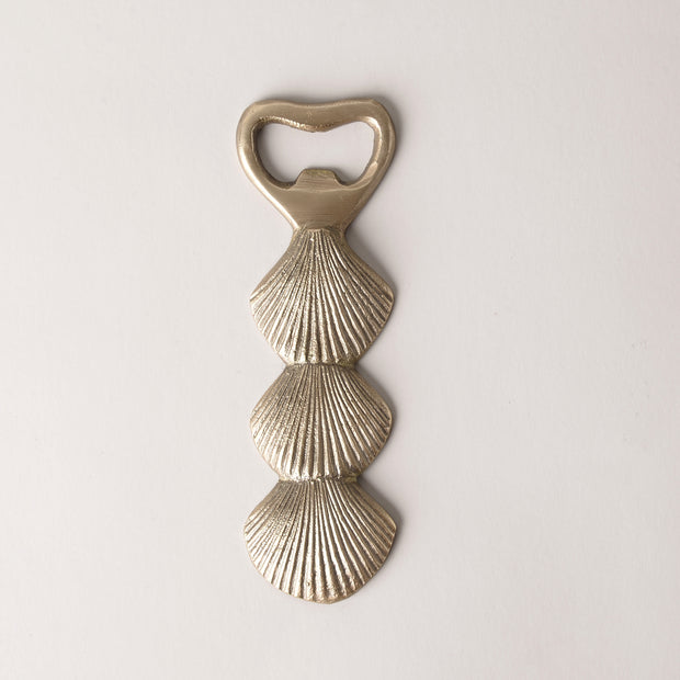 brass "Shell" Bottle opener