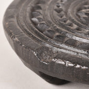 Black Carved unique Stone Trivet/35