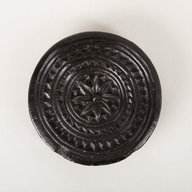 Black Carved unique Stone Trivet/35