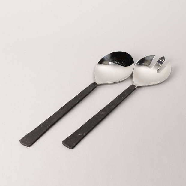 Flat Burnished Handle Server