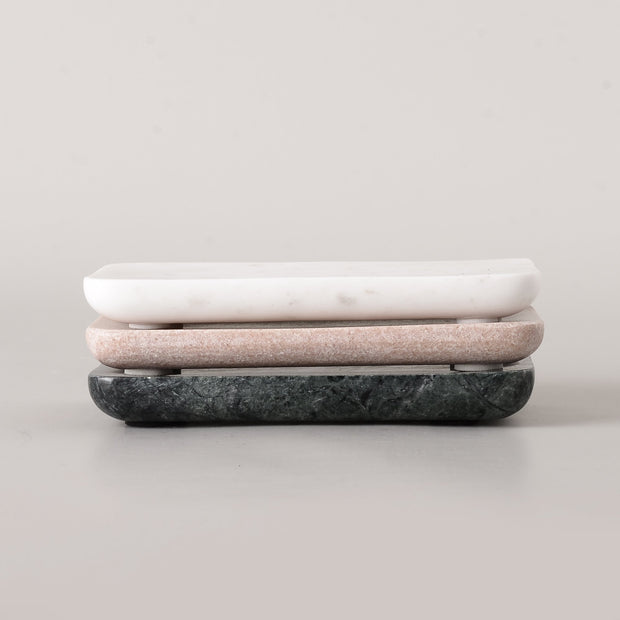 White Marble Soapdish